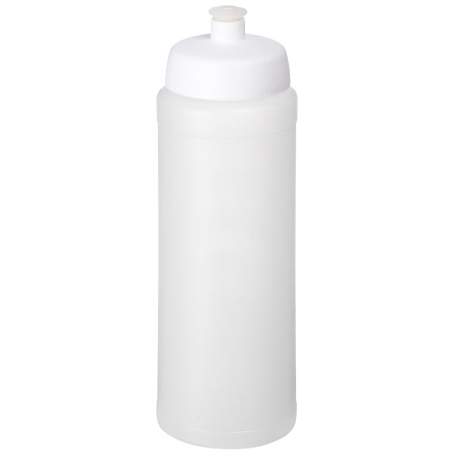 Bouteille de sport publicitaire 750 ml - Baseline Plus Translucide et Blanc